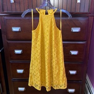 Marigold Lace BabyDoll Dress 🌻